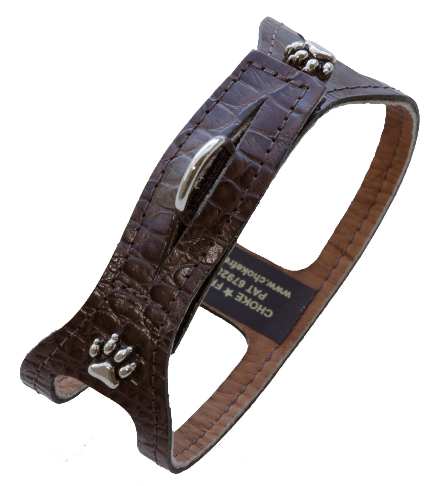 ORIGINAL ChokeFree™ Harnesses - Croc Leather - Get Them While They Last!