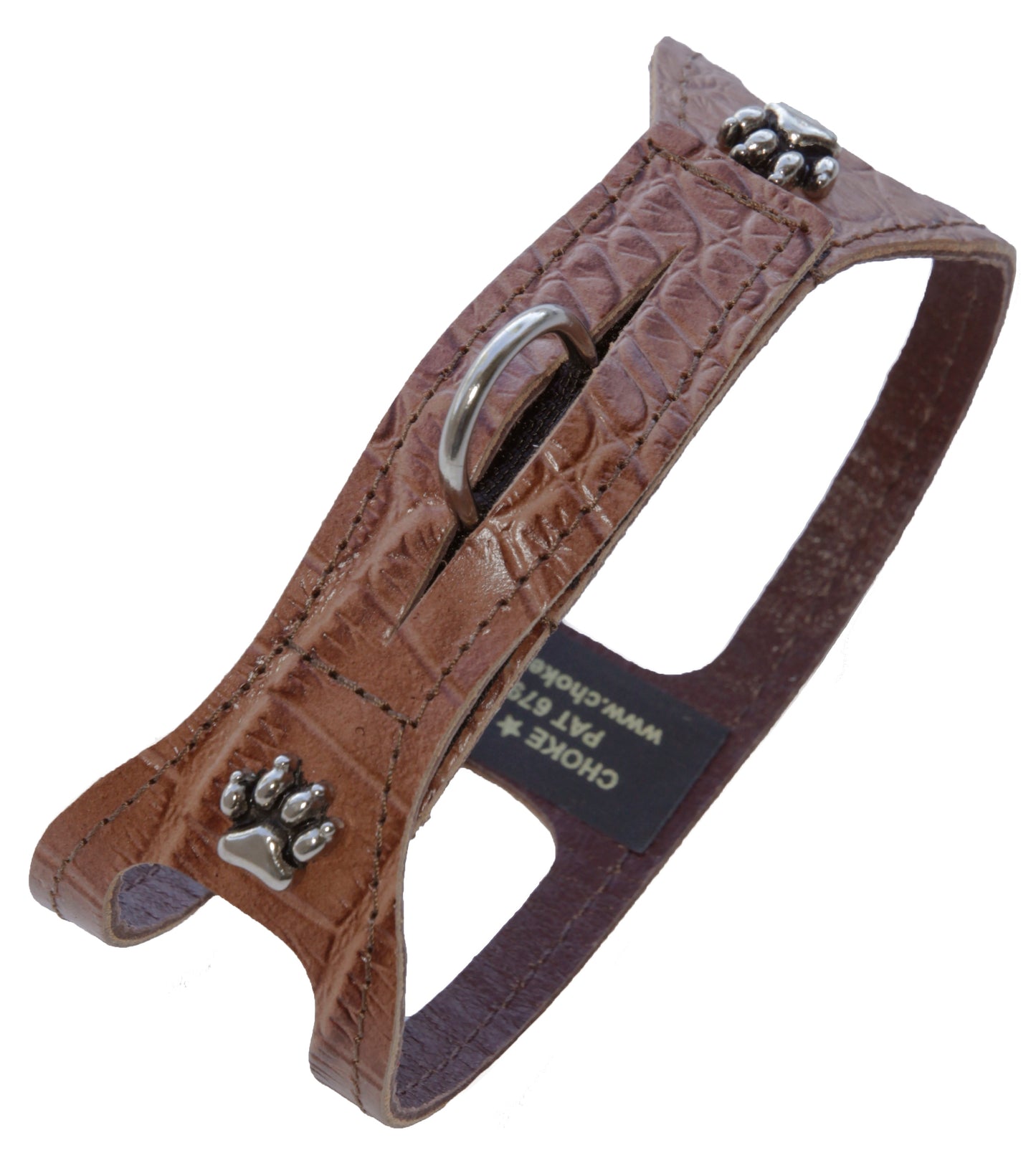 ORIGINAL ChokeFree™ Harnesses - Croc Leather - Get Them While They Last!