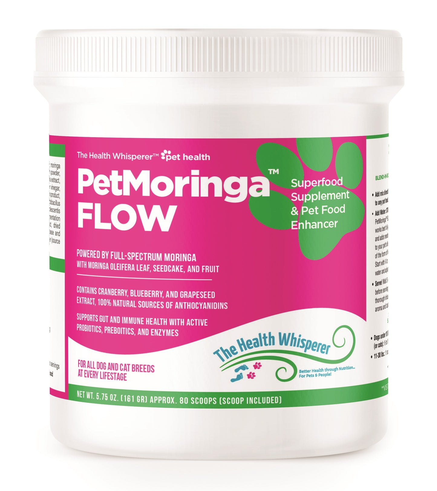 PetMoringa™ FLOW! SUPPORT for Urinary Tract Health & MORE!