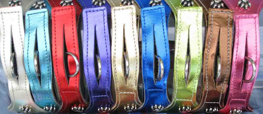 ORIGINAL ChokeFree™ Harnesses - Metallic Leather (XL Sizes)