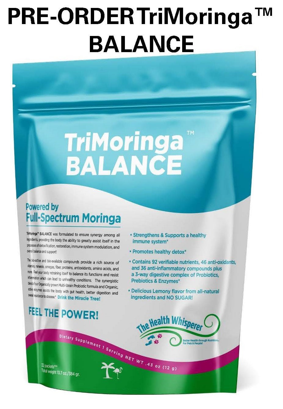 Full-Spectrum Moringa Products for People!