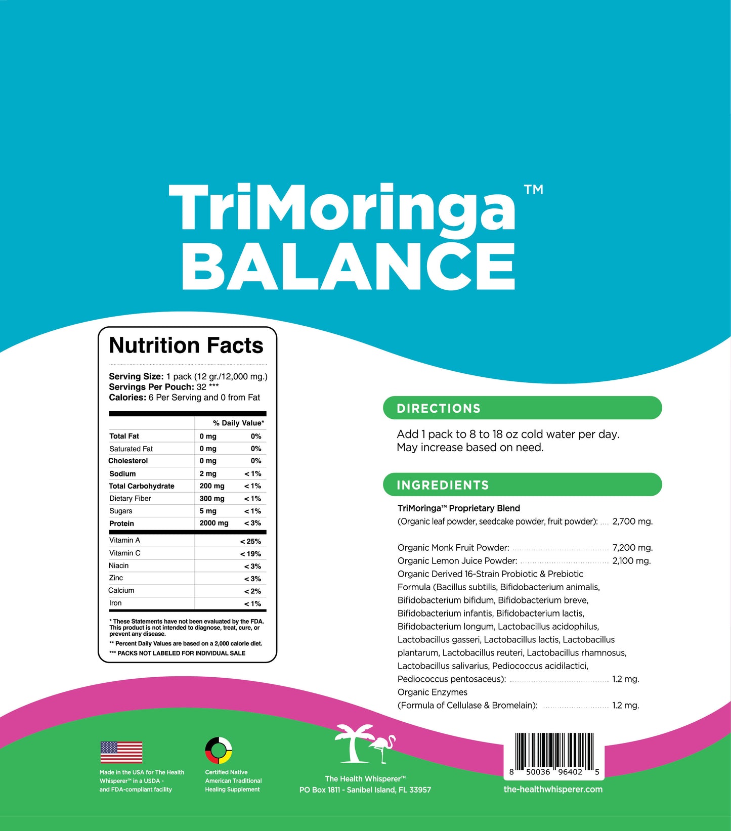 TriMoringa™ BALANCE NOW AVAILABLE FOR PRE-ORDER!  Expected January ship date!