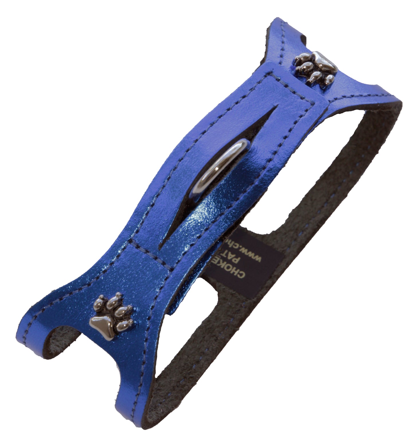 ORIGINAL ChokeFree™ Harnesses - Metallic Leather (Small - Medium Sizes)