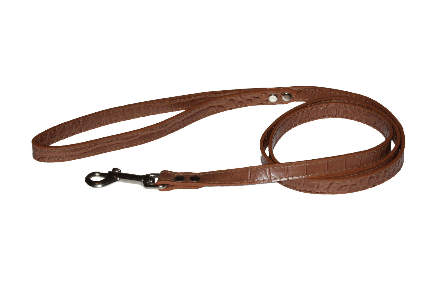 Ostrich Leather Leads to Match ORIGINAL ChokeFree™ Ostrich Leather Harnesses