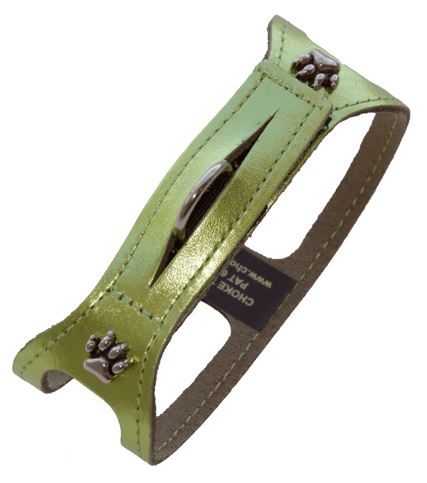 ORIGINAL ChokeFree™ Harnesses - Metallic Leather (Small - Medium Sizes)