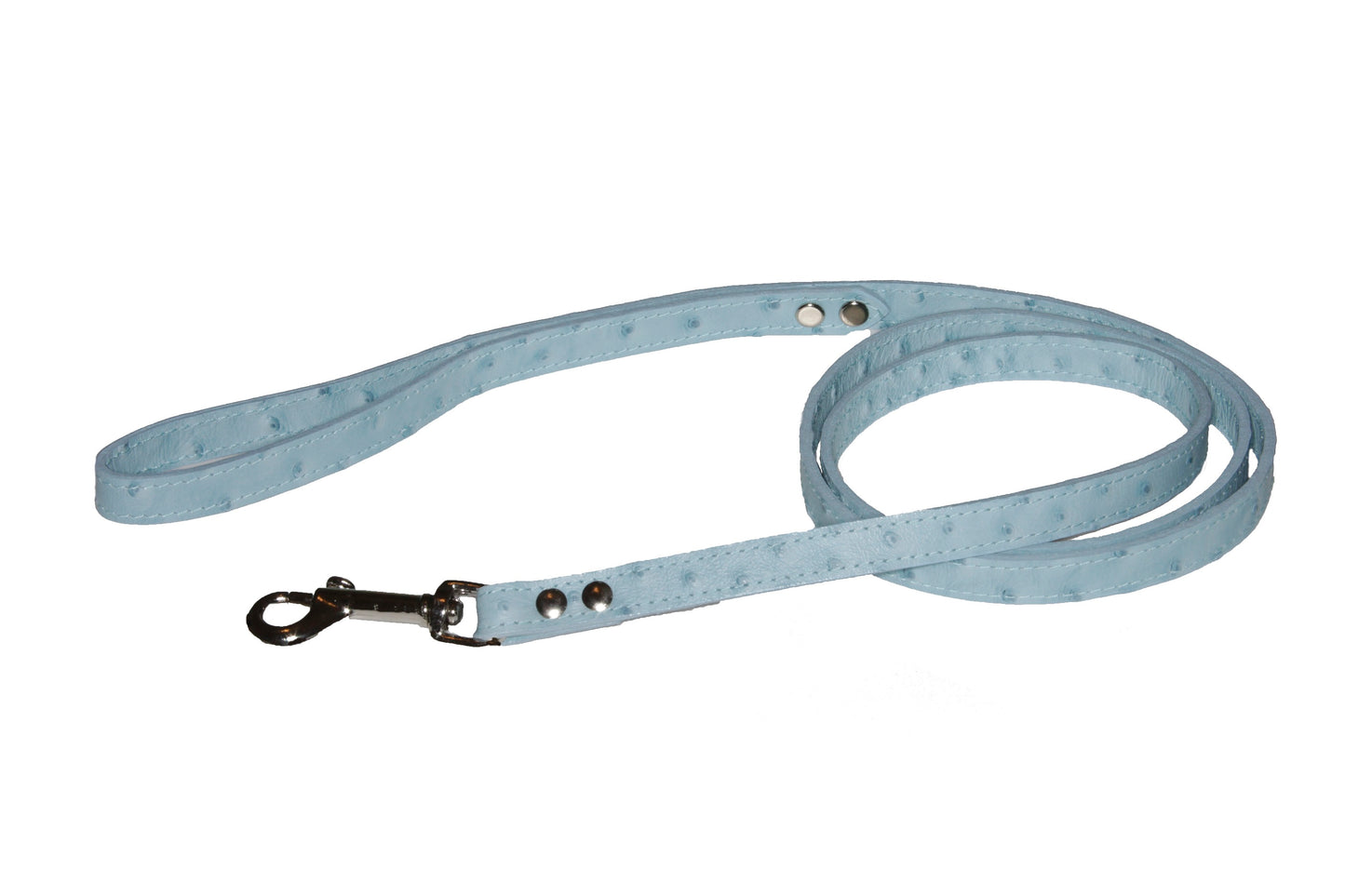 Ostrich Leather Leads to Match ORIGINAL ChokeFree™ Ostrich Leather Harnesses