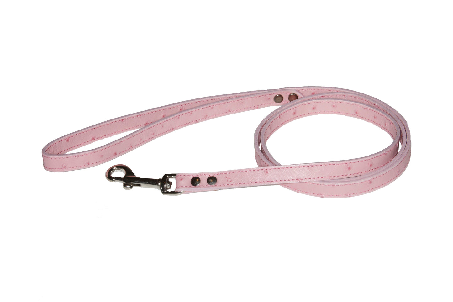 Ostrich Leather Leads to Match ORIGINAL ChokeFree™ Ostrich Leather Harnesses